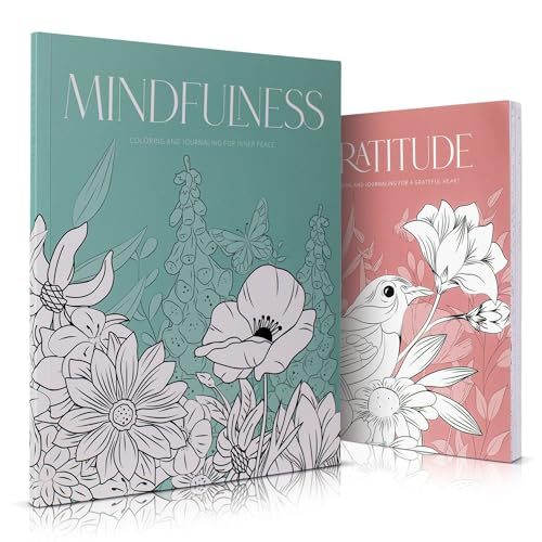 Beautiful Adult Coloring Book Set