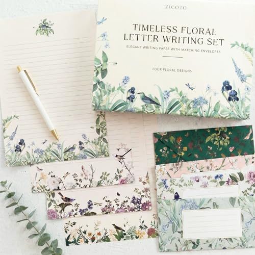 Beautiful Stationery Set with Envelopes
