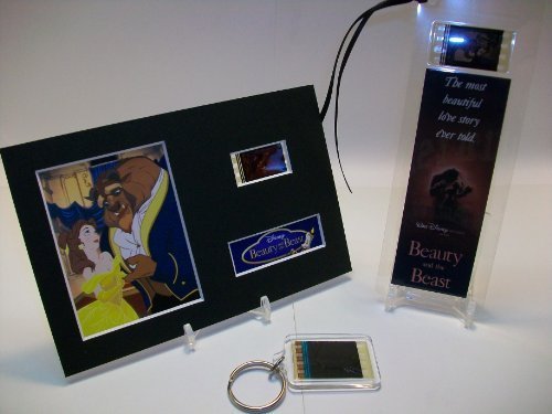 Beauty and the Beast 3 piece film cell collection