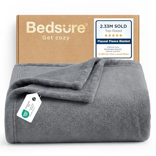 Bedsure Soft Fleece Throw Blanket