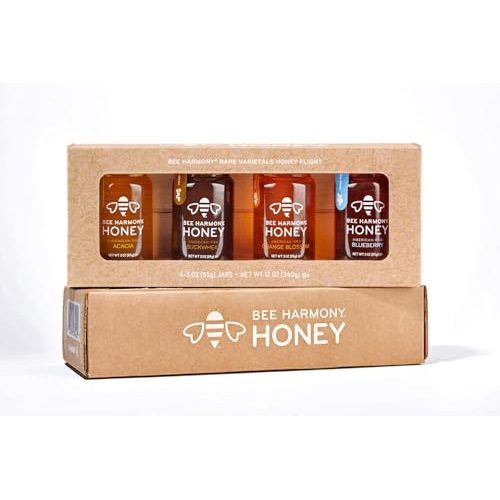 Bee Harmony Rare Varietals Honey Flight