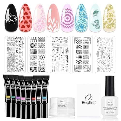 Beetles Nail Stamp Gel Kit