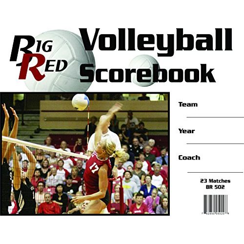 Big Red Volleyball Scorebook