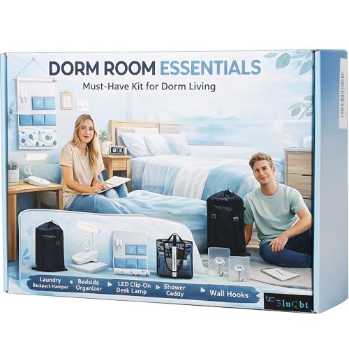 BluQbt Dorm Room Essentials Set