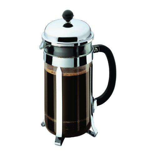 Bodum 34oz Chambord French Press - High-Heat Glass & Stainless Steel