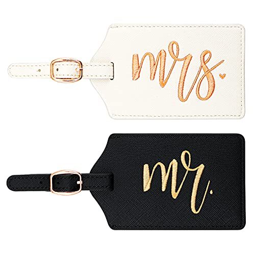 CHOIEO Mr and Mrs Luggage Tags