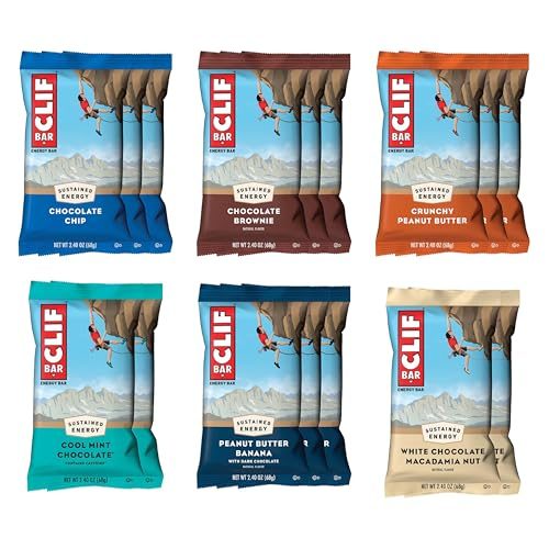 CLIF BAR Energy Protein Bars Variety Pack