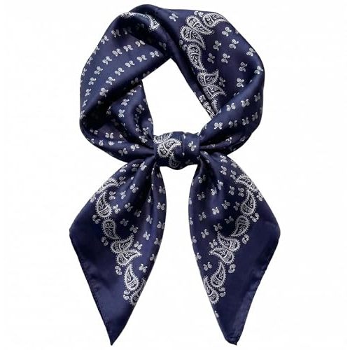 CLOLEVZ Satin Silk Hair Scarf