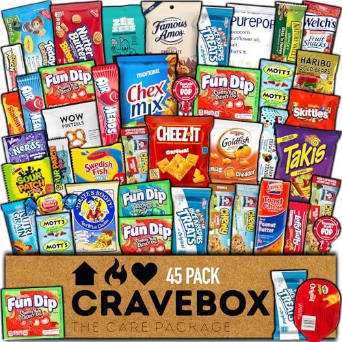 CRAVEBOX Snack Variety Care Package