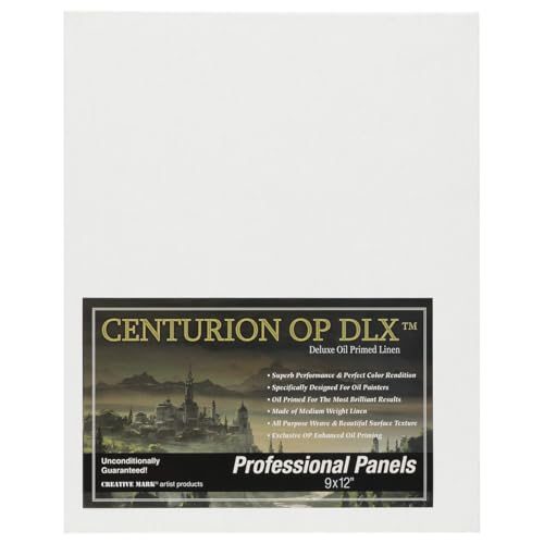 Centurion Deluxe Oil Primed Linen Canvas Panels