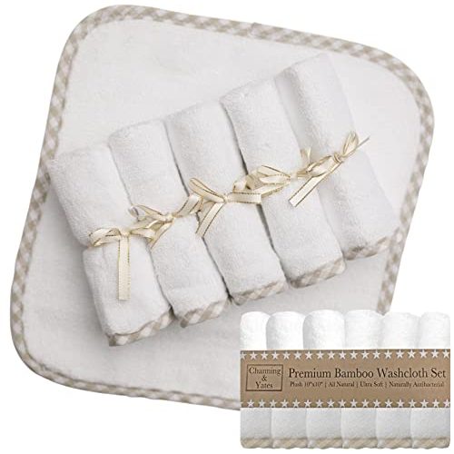 Channing & Yates Organic Baby Washcloth Set
