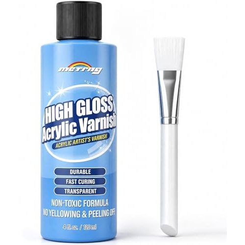Clear Acrylic Paint Sealer & Varnish