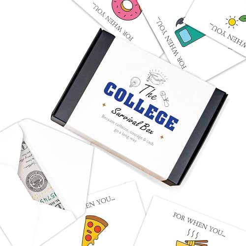 College Survival Gift Card Box