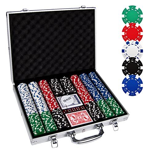 Comie Poker Chips,500PCS Poker Chip Set
