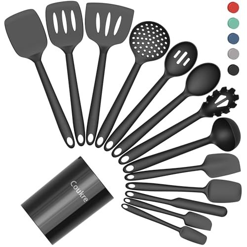 Coukre Silicone Cooking Utensils Set