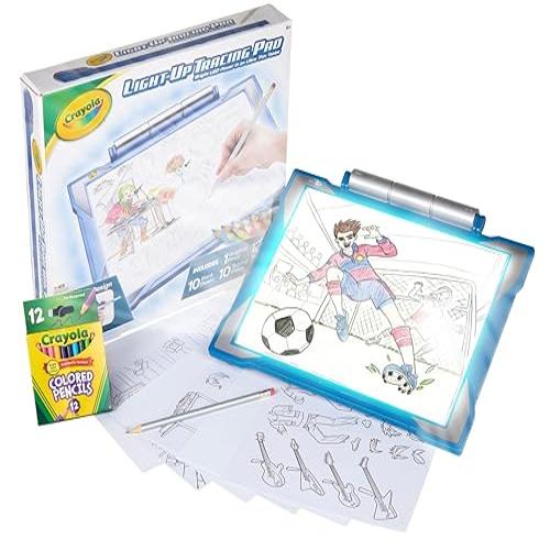 Crayola Light Up Tracing Pad - Blue for Kids, 6+