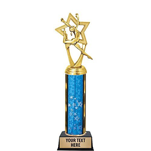 Crown Awards Gold Gymnastics Star Trophy