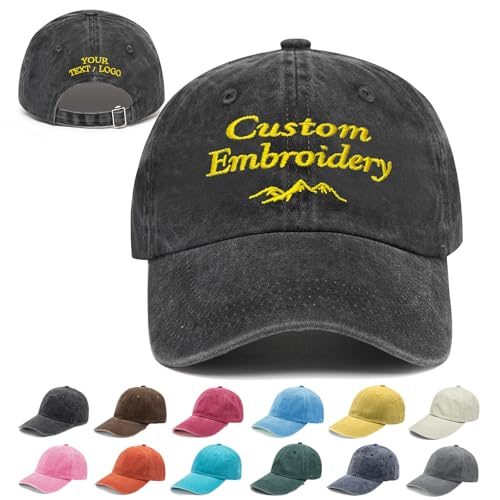 Custom Embroidered Baseball Hat