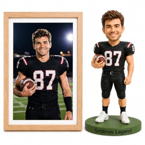 Custom Football Bobblehead from Photo