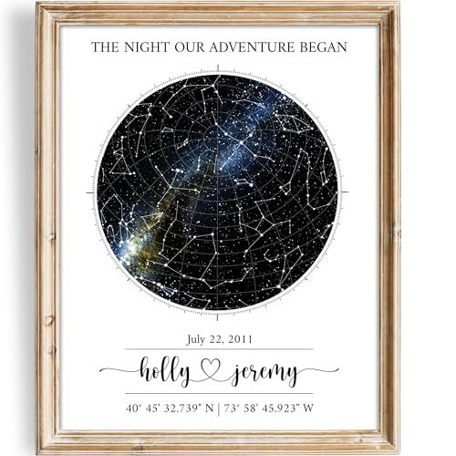 Custom Star Map Art Print