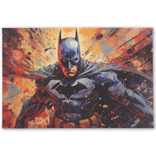 DC Comics Batman Explosion Canvas Wall Decor