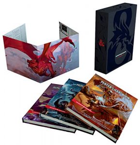 D&D rule books gift set