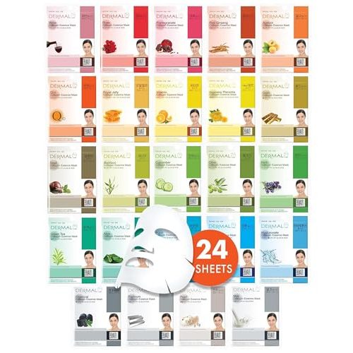 Dermal Korean Essence Sheet Mask Set