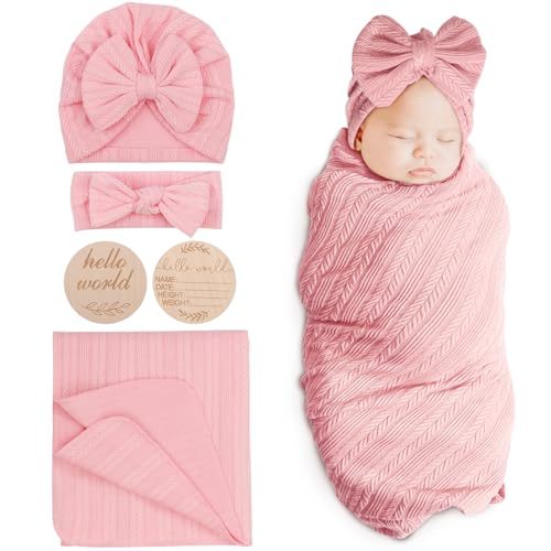 DRESHOW BQUBO Baby Swaddle Blanket Set