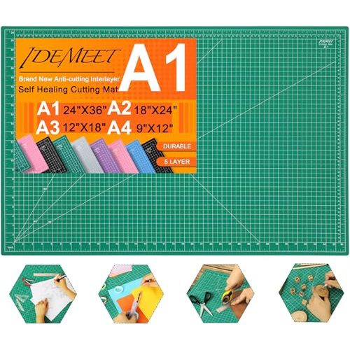 Idemeet Large Self-Healing Cutting Mat