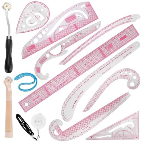 EXTCCT French Curve Ruler Set