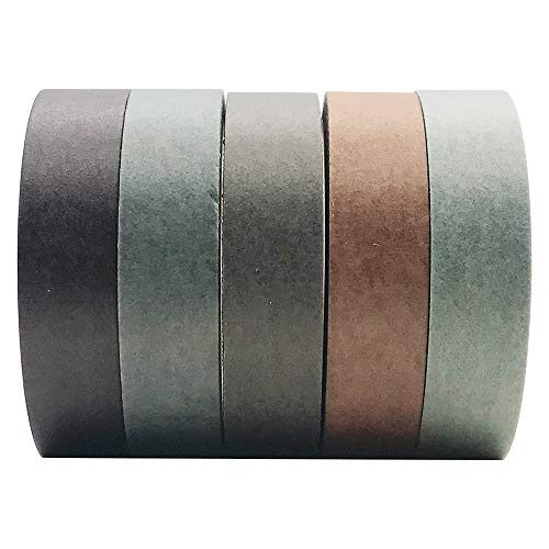 EnYan Solid Color Washi Tape Set