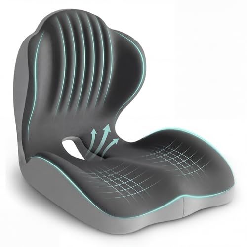 Ergonomic L-Shaped Seat Cushion