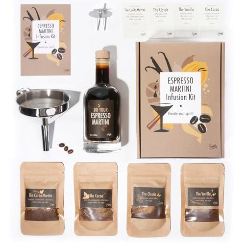 Espresso Martini Infusion Kit | Homemade Cocktail Gift Set