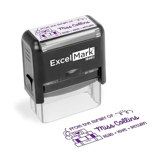 ExcelMark Personalized Teacher Stamp
