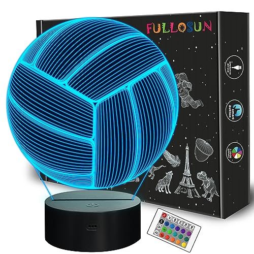 FULLOSUN Volleyball 3D Night Light