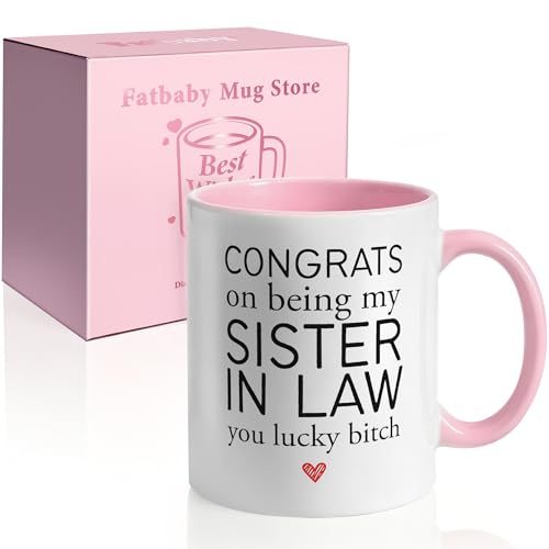 Fatbaby Funny Sister In Law Coffee Mug