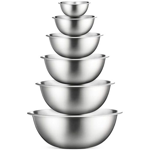 FineDine Stainless Steel Mixing Bowls Set