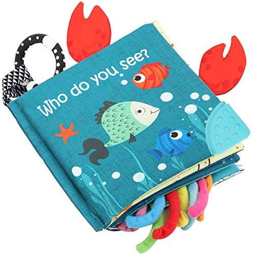 Fish Baby Cloth Crinkle Books