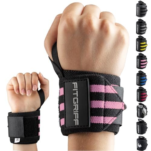 Fitgriff Wrist Wraps for Weightlifting