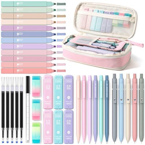 Four Candies School Supplies Pencil Case