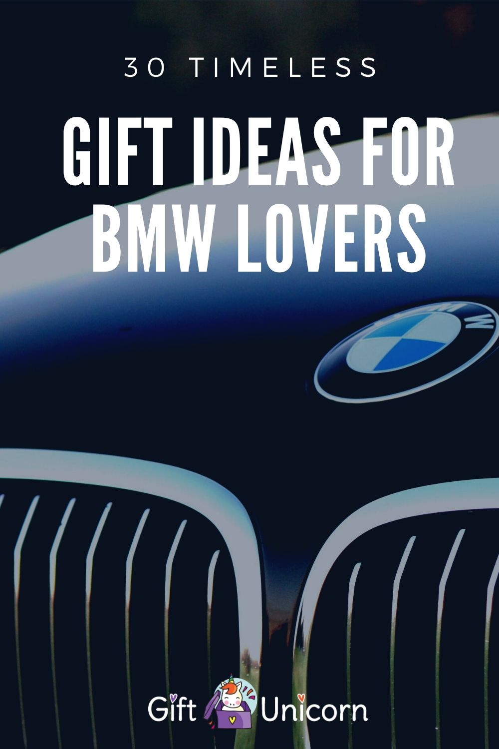 gift ideas for bmw lovers pin image