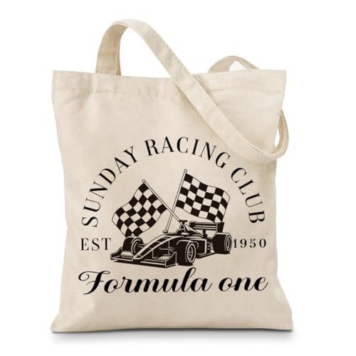 Geondos Sunday Racing Club Canvas Tote