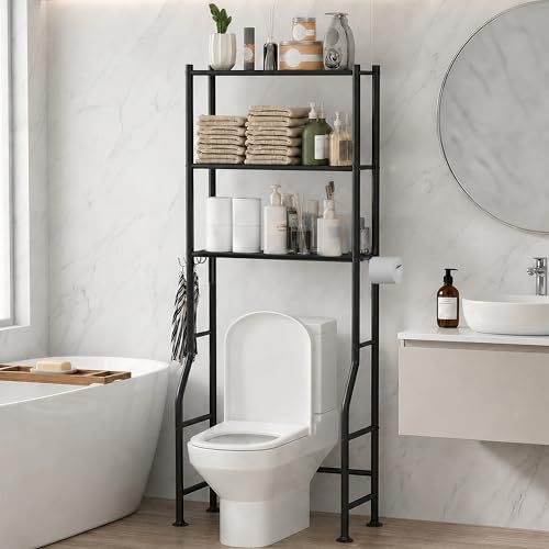 GloTika 3-Tier Over Toilet Storage