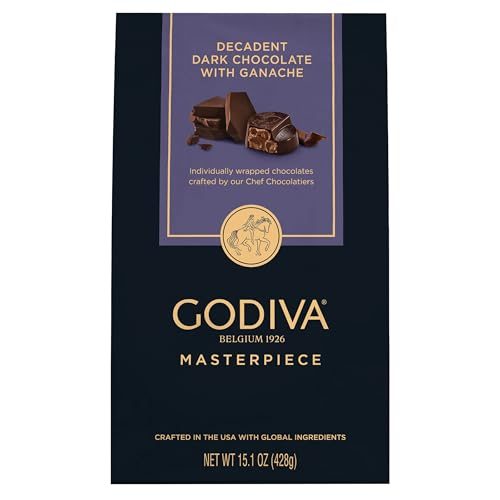 Godiva Masterpiece Dark Chocolate Bag