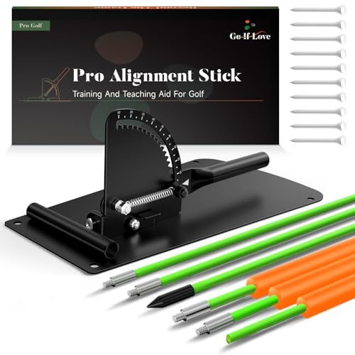 Golf Alignment Sticks Holder Training Aid