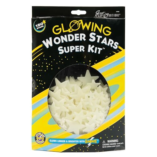 Great Explorations Glow-in-the-Dark Ceiling Stars