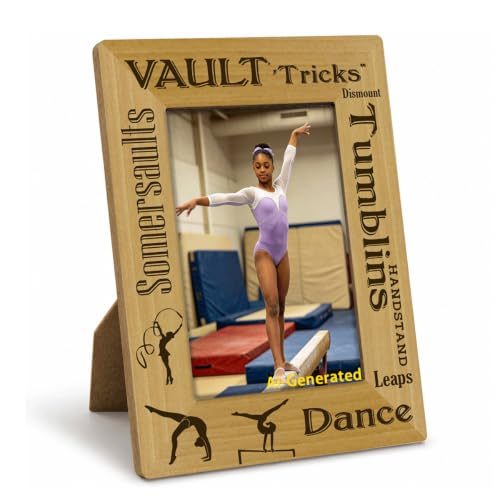 Gymnastics Picture Frame