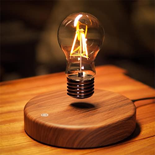 HCNT Magnetic Levitating LED Desk Lamp - 360° Rotating Night Light