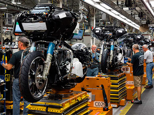 Harley Davidson tour