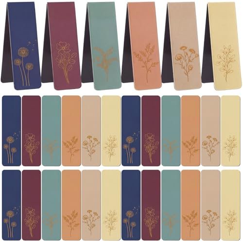 Harloon Floral Magnetic Bookmarks